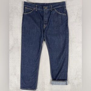 W.H. Ranch Steer Ryders Jeans Men's 38x31* Selvedge Denim Dungarees Button Fly